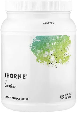 Thorne Creatine Monohydrate Powder – Dietary Supplement, 2 lb. (900 g) – 180 Servings