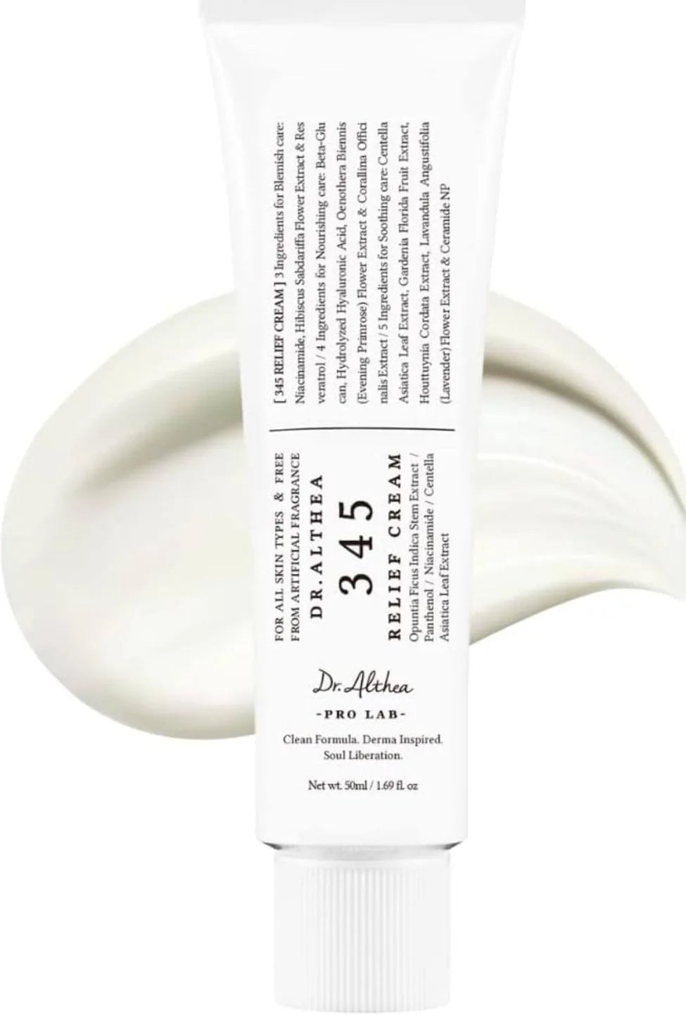 Dr. Althea 345 Relief Cream - Blemish Care & Daily Face Moisturizer (50ml)
