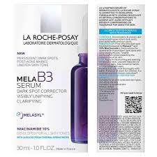 La Roche Possay Mela B3 Niacinamide Face Serum; Dark Spot Corrector with Melasyl Anti-Aging