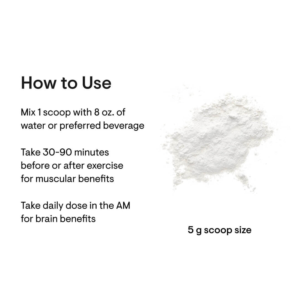 Thorne Creatine Monohydrate Powder – Dietary Supplement, 2 lb. (900 g) – 180 Servings