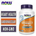 NOW Foods Omega-3 Fish Oil - 100 Softgels (Cardiovascular & Heart Support)